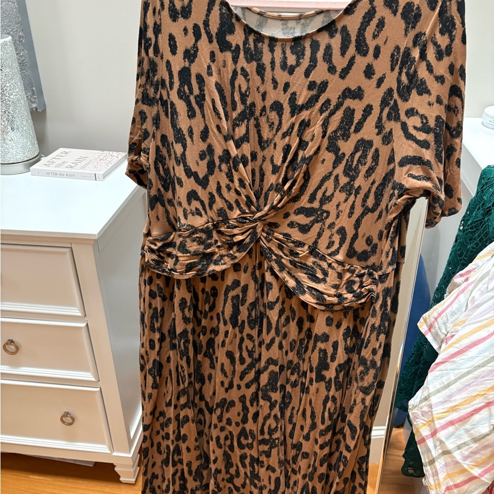 Leopard Print Dress